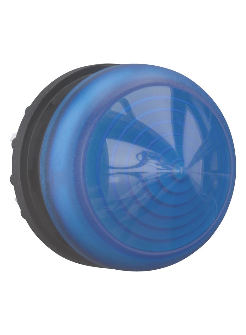M22-LH-B Główka lampki sygnalizacyjnej 22mm wystająca niebieska 216782 EATON