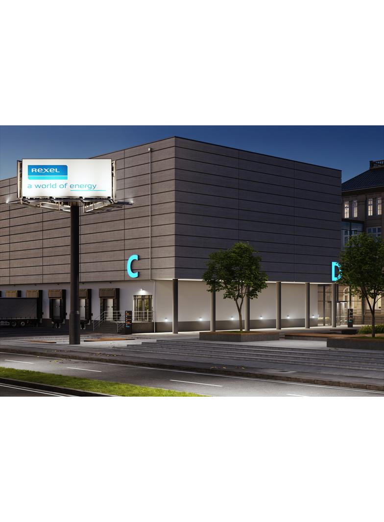 Naświetlacz FLOOD COMPACT SENSOR V 20W 830 SYM 100 black