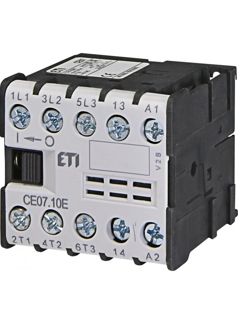 CE07.10-400V-50/60HZ STYCZNIK SILNIKOWY-MINI