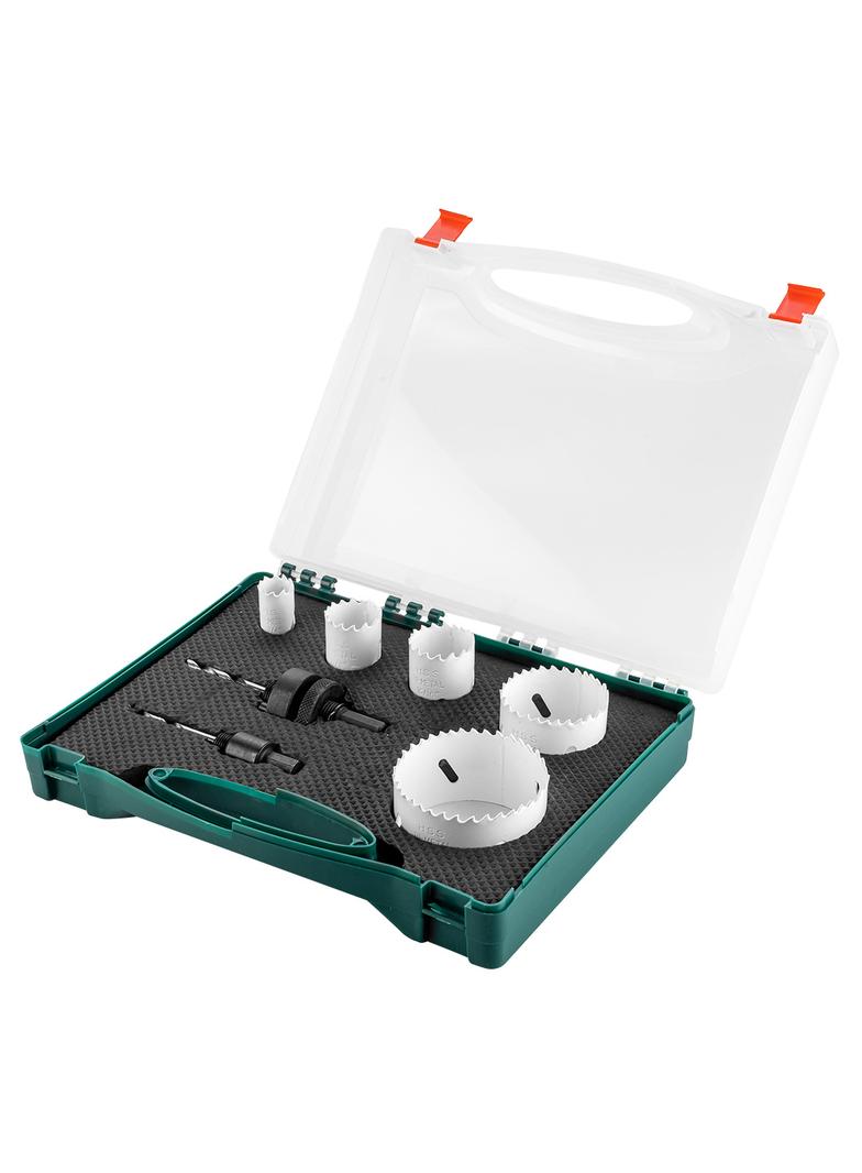 Otwornice bi-metalowe 19-68 mm, zestaw 7 szt.