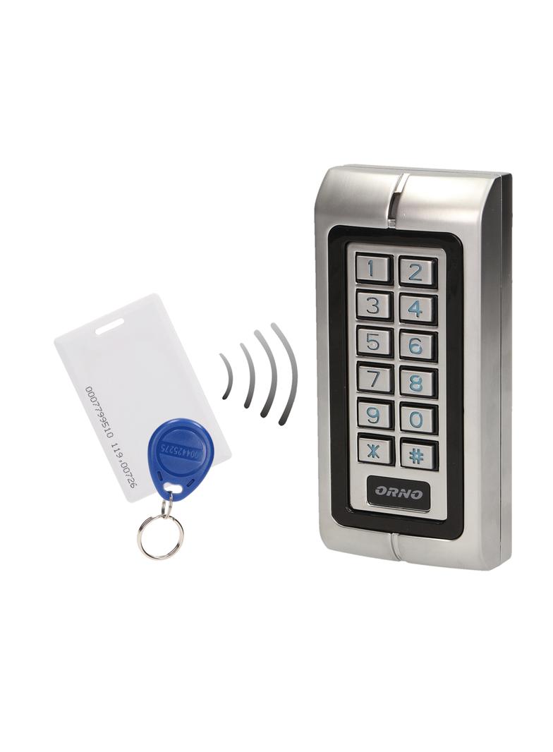 Zamek szyfrowy hermetyczny z czytnikiem kart i breloków zbliżeniowych, IP68