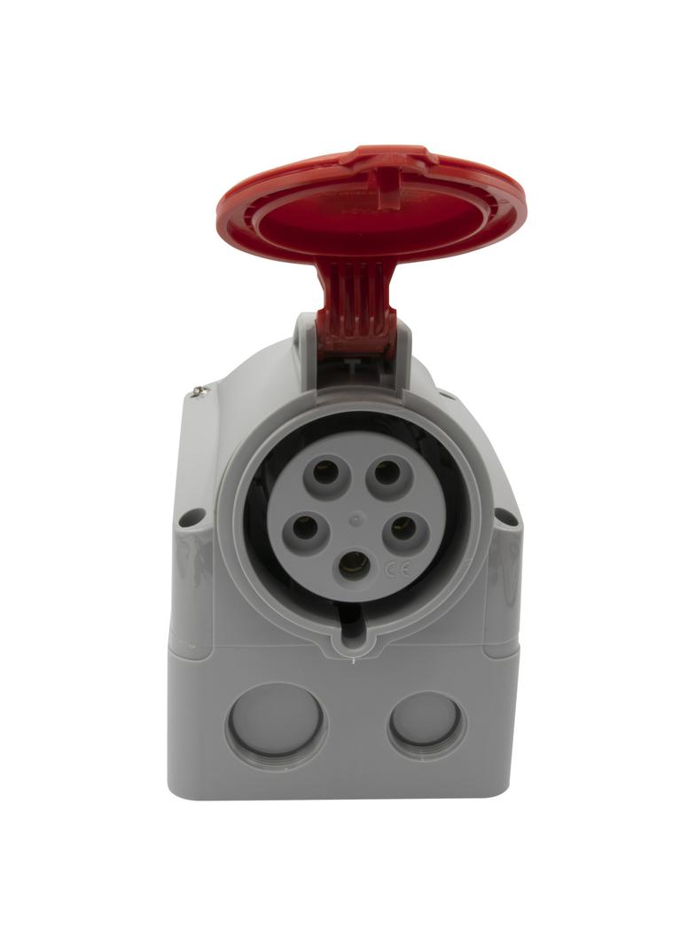 P17 TEMPRA PRO GNIAZDO STAŁE 32A 3P+N+Z 400V IP44, Legrand