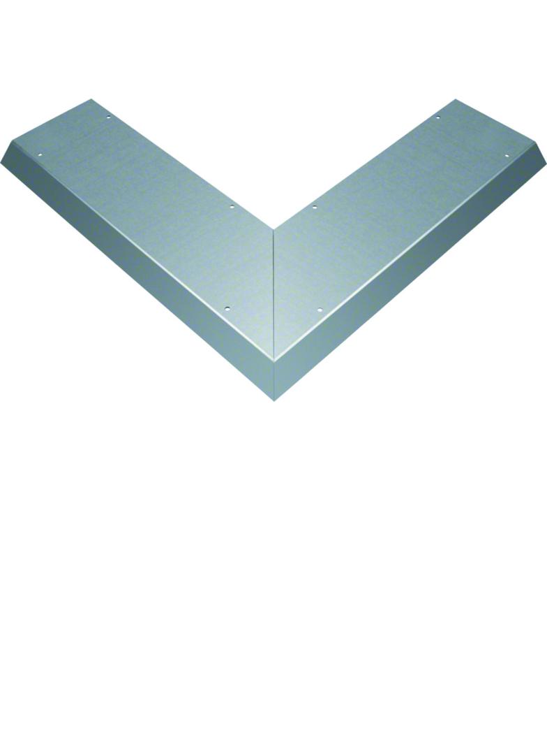 tehalit.AK Pokrywa kanału napodł Kąt zew 1-str skos dł. 800mm 200x40mm stal AKBA2000401 HAGER