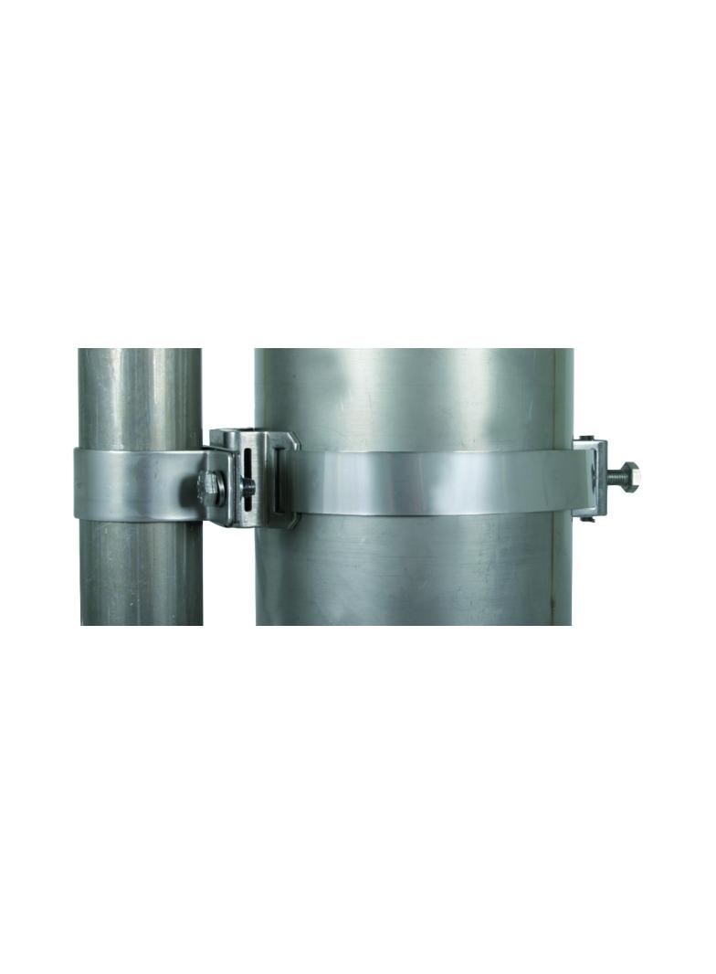 Element mocujący do rur wsporczych, stal nierdzewna NIRO