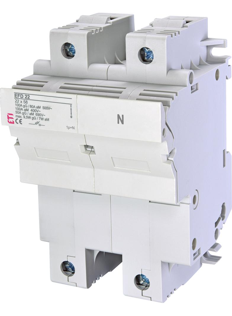Rozłącznik bezpiecznikowy EFD 22 1P+N 002570002 ETI