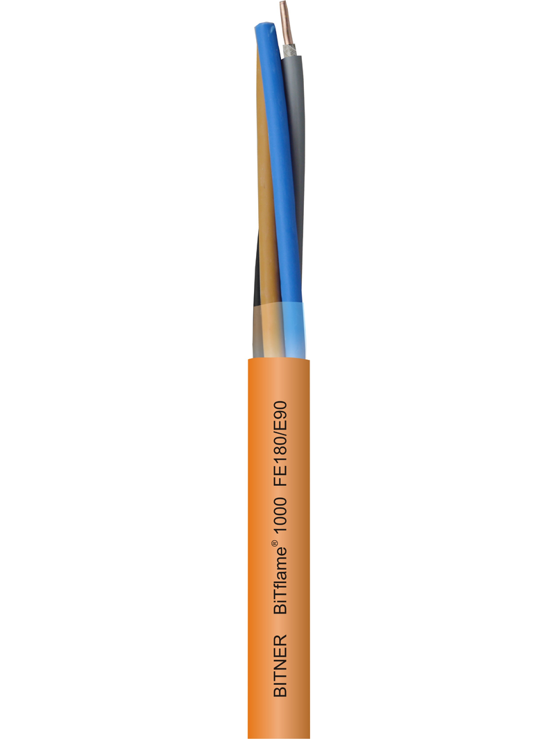 Kabel zasilający i sygnalizacyjny BiTflame 1000 5G4,0mm2 RE FE180/PH120/E90 ognioodporny bezhalogenowy /bębnowy/ BITNER