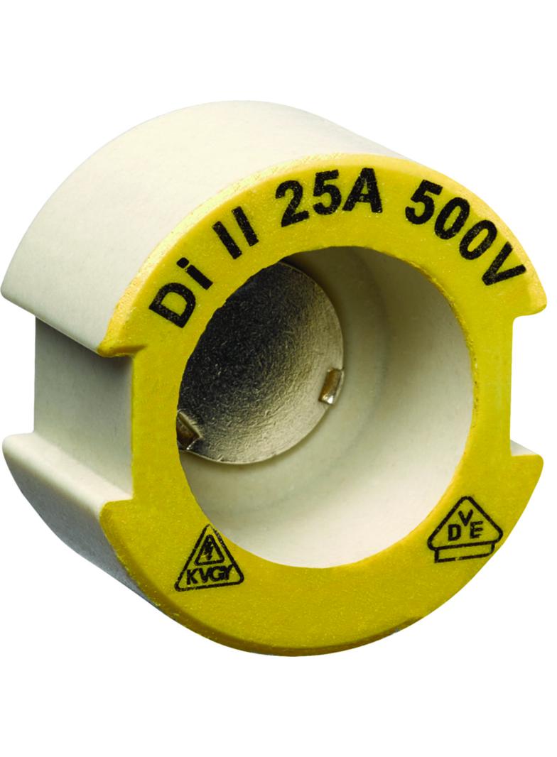 Wstawka kalibrująca DSII/E27 25A żółty LE27P25 HAGER