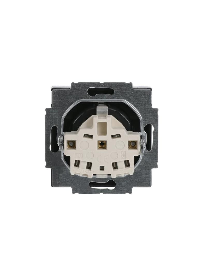 CARAT/FUTURE Gniazdo SCHUKO z polem opisowym Z uziemieniem, 2P+E antracyt 2CKA002011A3802 ABB