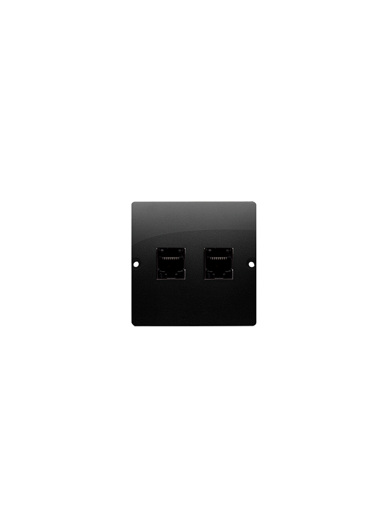 Simon BASIC WMUK-0520F2-Y011 Gniazdo komputerowe RJ45 podwójne kategoria 5e (moduł). Montaż gniazda BMF52.02/49 KONTAKT