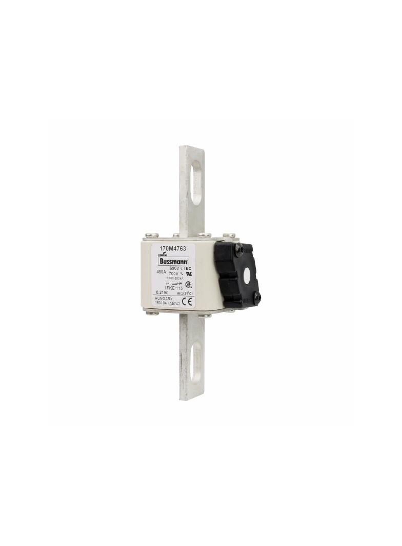 FUSE 450A 690V 1FKE/115 AR UC Wkładka szybka 450A AC 690V rozmiar 1 53x69x136 mm aR IEC UL 170M4763
