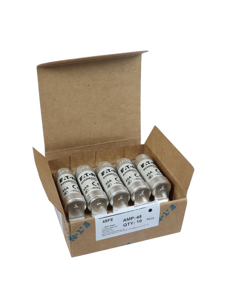 45AMP 690V IEC AC BS88 HIGH SPEED FUSE Wkładka szybka 45A AC 690V DC 500V BS88 19x77 mm a 45ET EATON