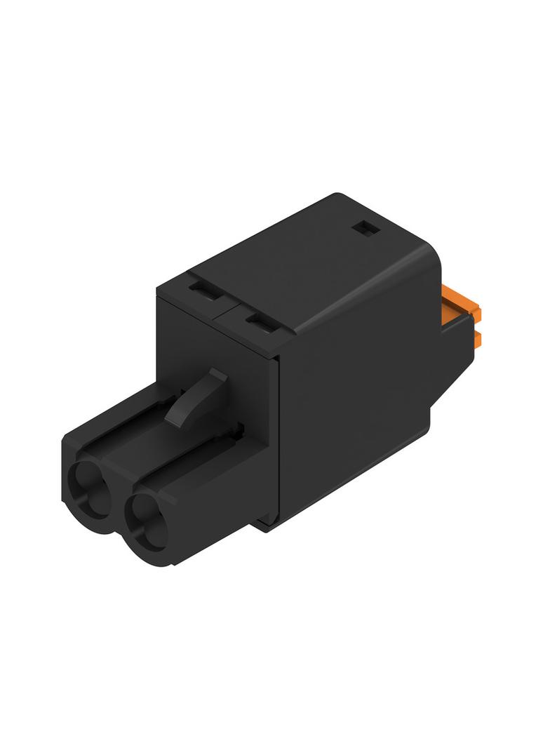 BLF 5.00HC/02/180 SN BK BX Wtyk PCB (złącze wiązki), 5.00 mm, Liczba biegunów: 2, PUSH IN, Złącze sprężynowe /180szt./ 1017670000 WEIDMÜLLER