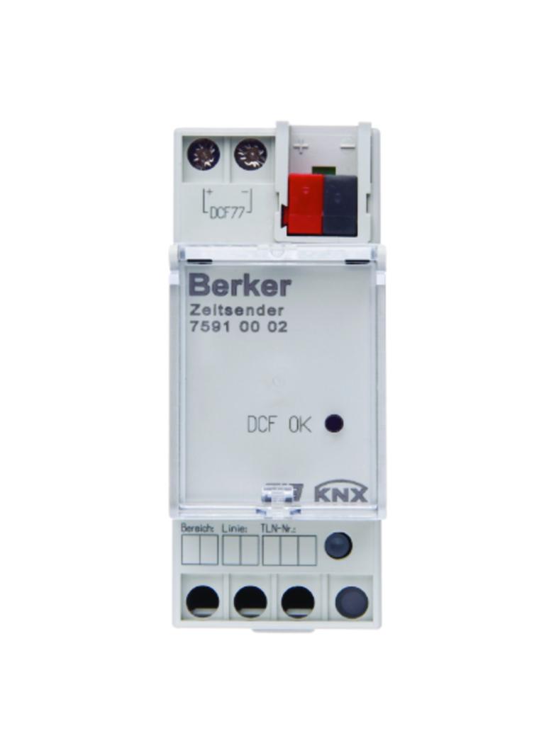 BERKER KNX Transmiter czasu DCF DMS jasnosz. 75910002 HAGER