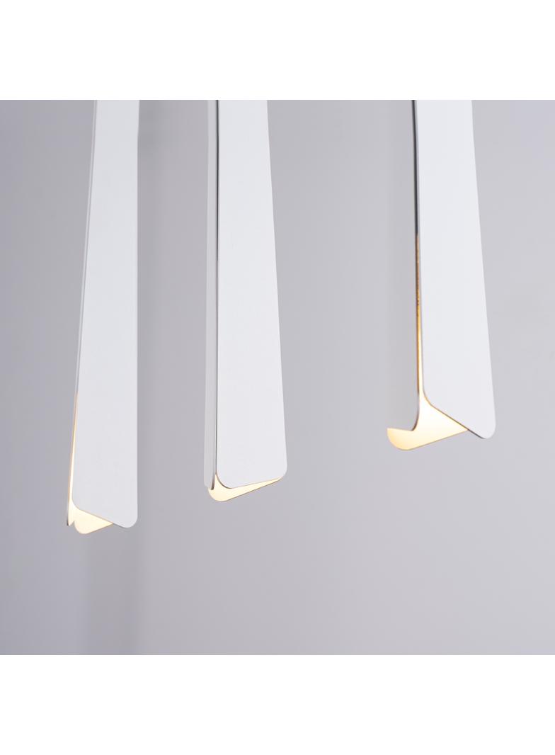 Lampa wisząca PRYSM 3L biała