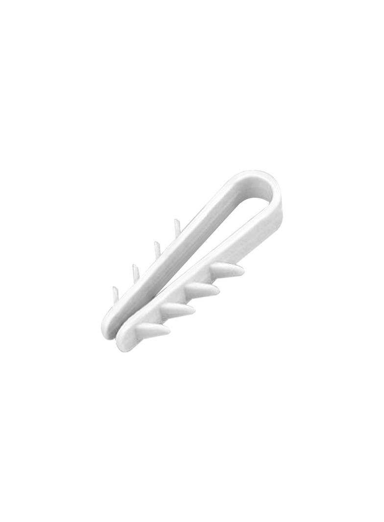 Uchwyt kablowy wbijany, przewód okrągły Ř 5mm, biały, 100 szt. OR-MP-6003/5/100 ORNO
