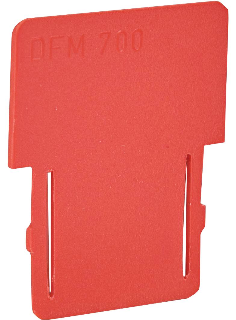 Plytka działowa 28x32 mm do ESC-CBC.16, ESC-CBC.35 (czerwona) ESC-DFM/700 003903017 ETI
