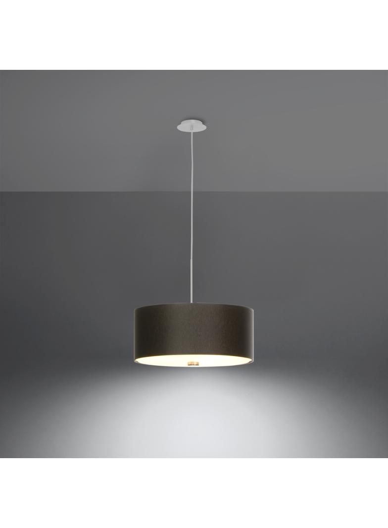 Sollux Żyrandol SKALA 30 czarny SL.0756