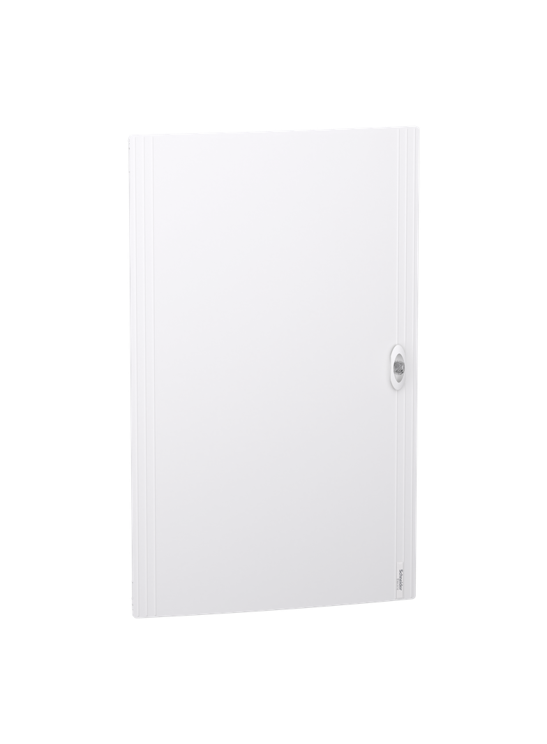 Drzwi do obudowy PrismaSeT XS DPSXS-5-24-B, drzwi białe, 5 rzędów, 24 moduły w rzędzie