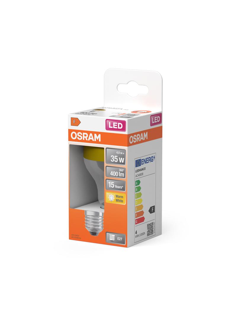 Lampa LED STAR CL A Filament szkło przezroczyste Mirror Gold 37 non-dim 4W 827 E27