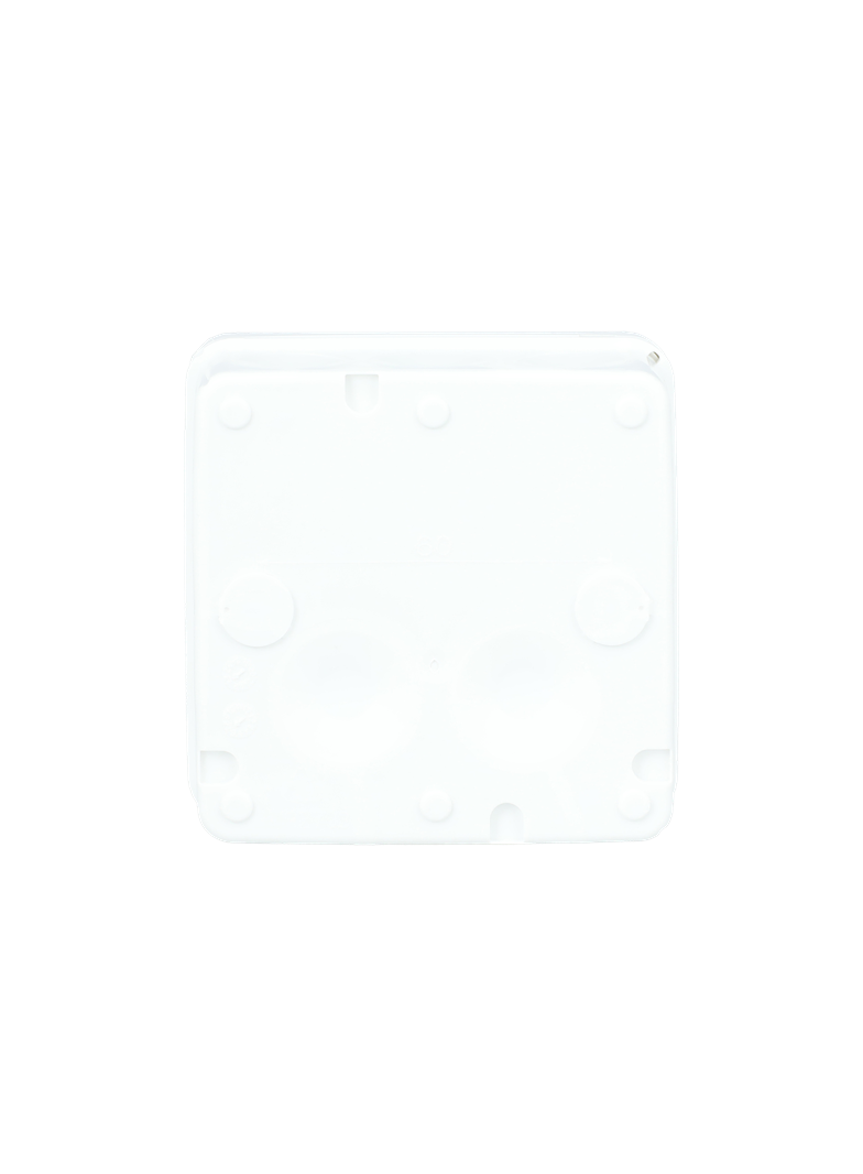 Puszka IP65 86x86 mm biała