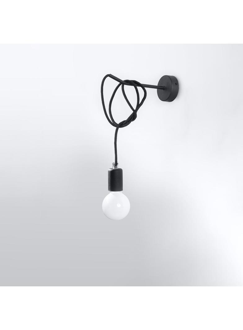 Sollux Kinkiet EDISON czarny SL.0373