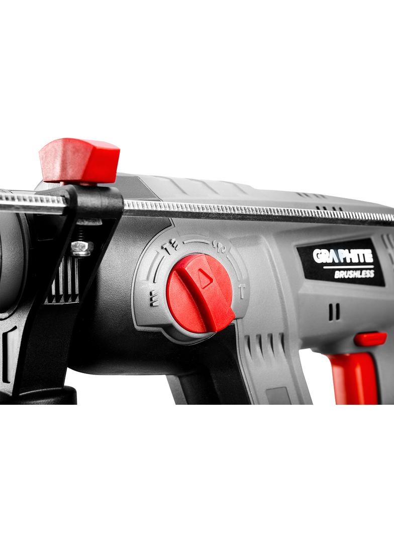 Młotowiertarka akumulatorowa bezszczotkowa Energy+ 18V, Li-Ion, udar 2.2J, bez akumulatora