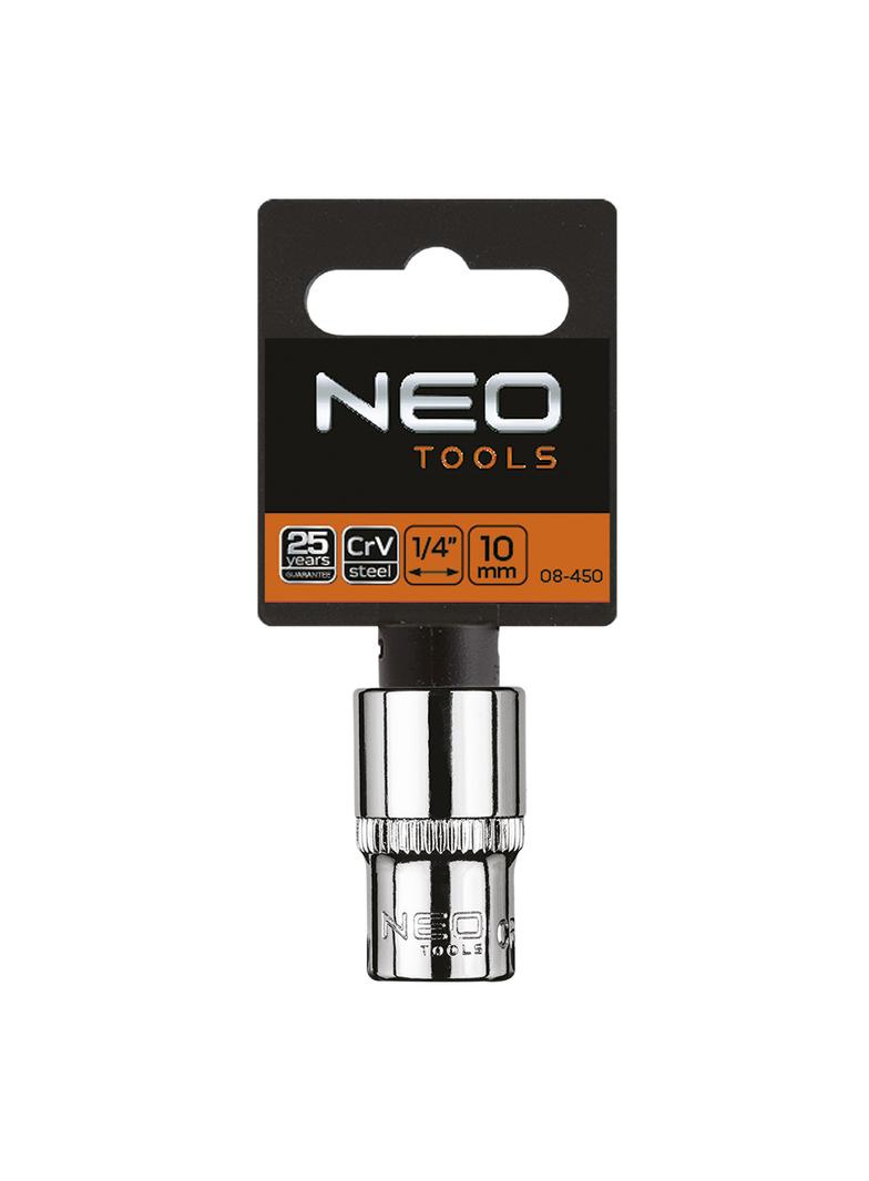 Nasadka sześciokątna 1/4", 10 mm