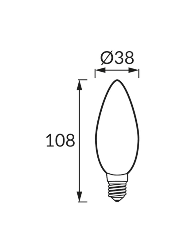 Lampa z diodami VELA LED E14 8W 410
