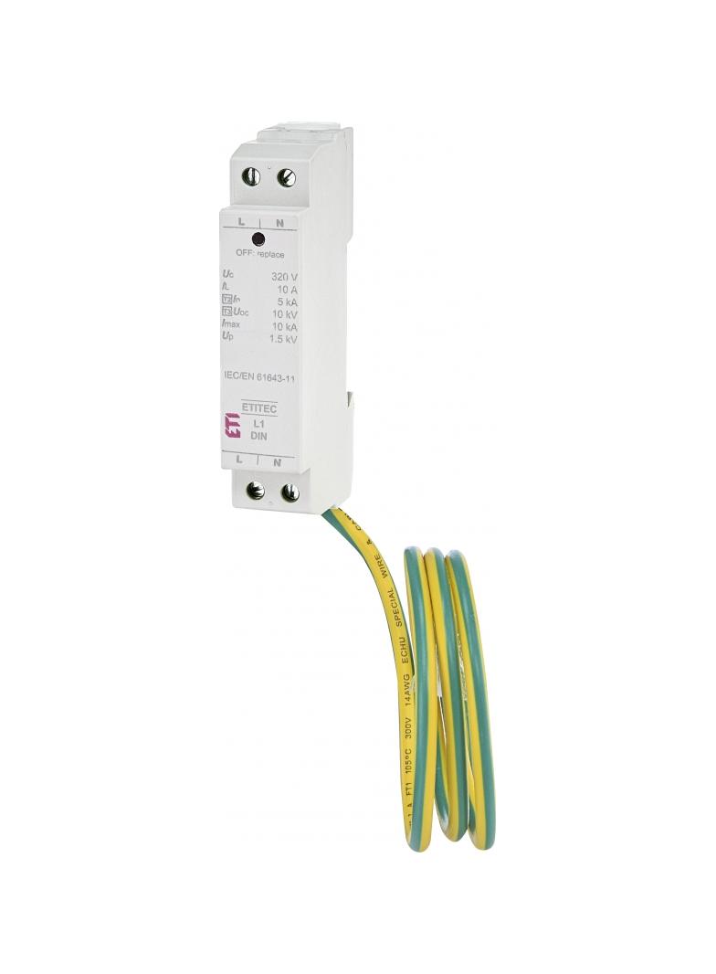 Ogranicznik przepięć - do źródeł światła LED TEC L1 DIN 002442985 ETI