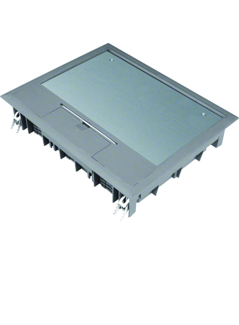 tehalit.VE-EE Pokrywa uchylna VE09 200x253 wykładzina 5mm stal szary PA VE09057011 HAGER