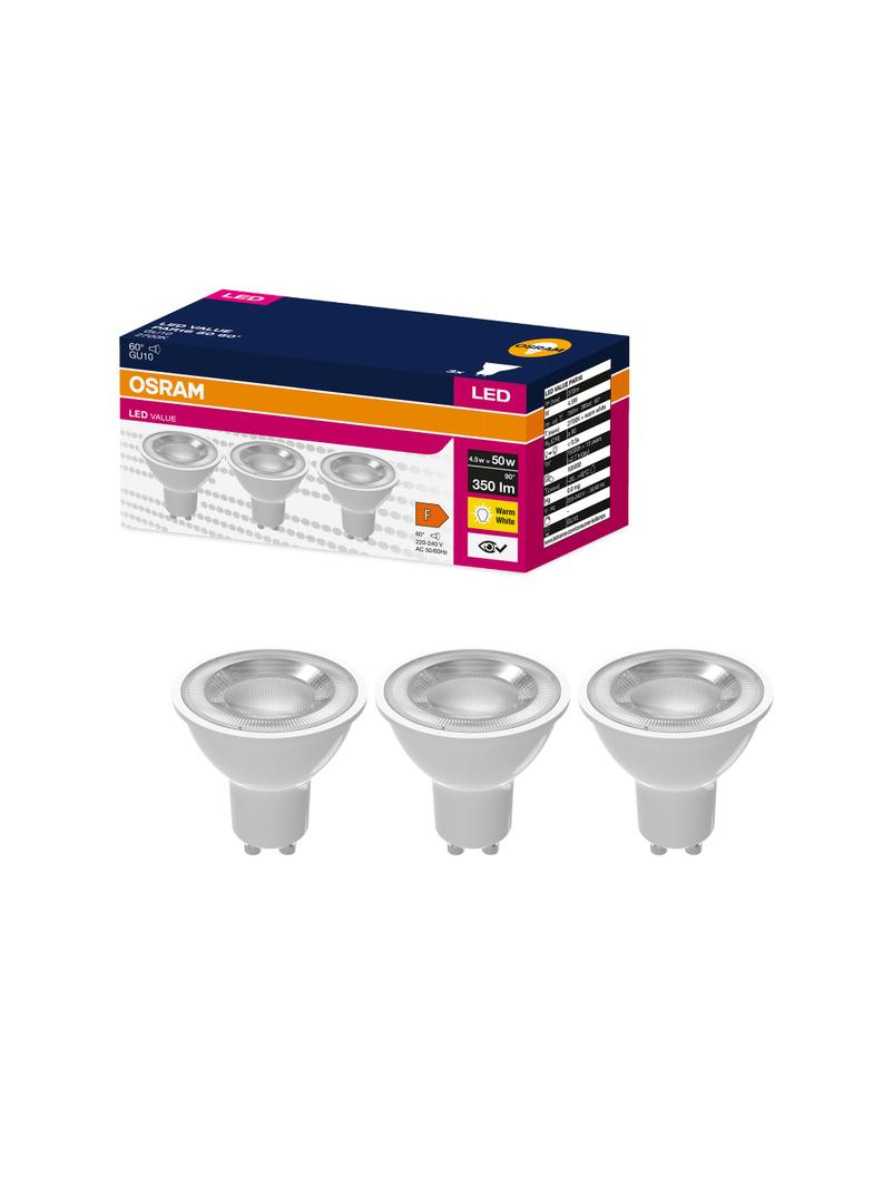 Lampa LED VALUE PAR16 50 60 4,5W/827 230V GU10 FS3 OSRAM