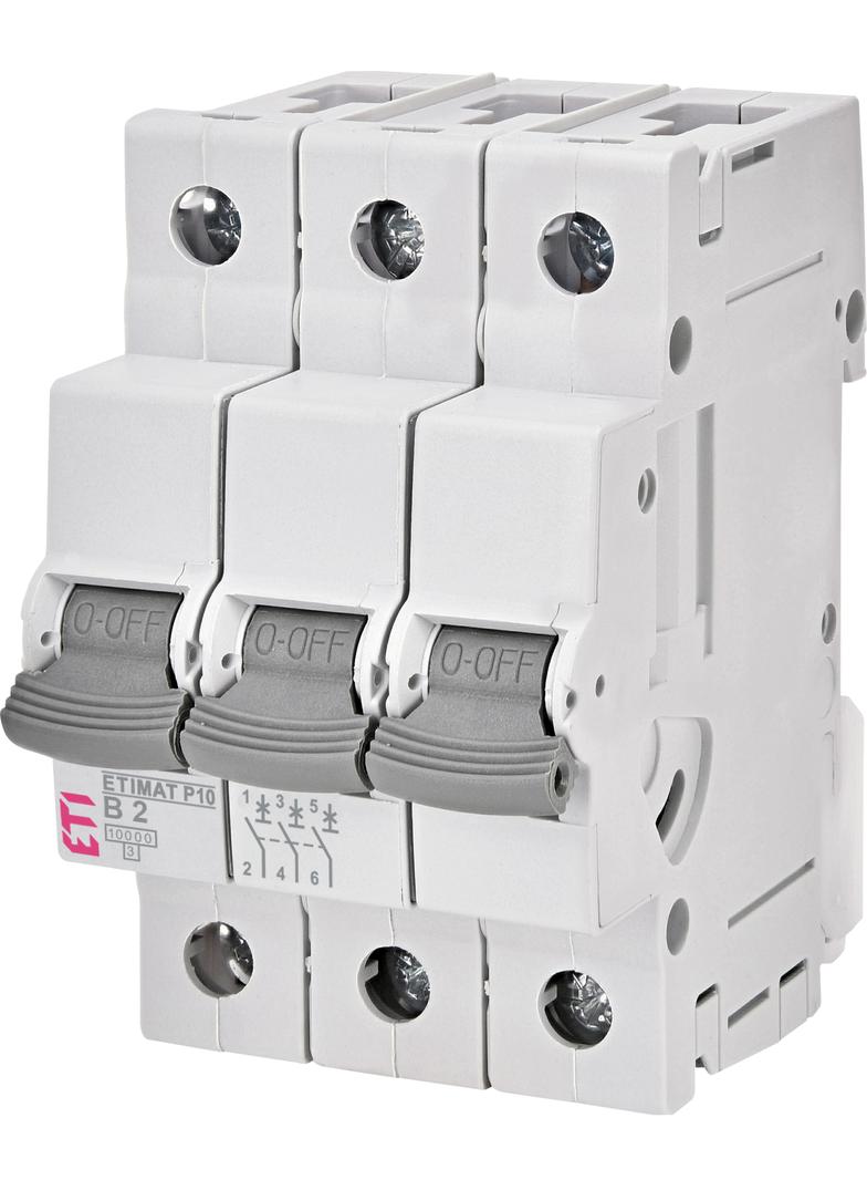 Wyłącznik nadprądowy MAT P10 3P B2A 270230105 ETI