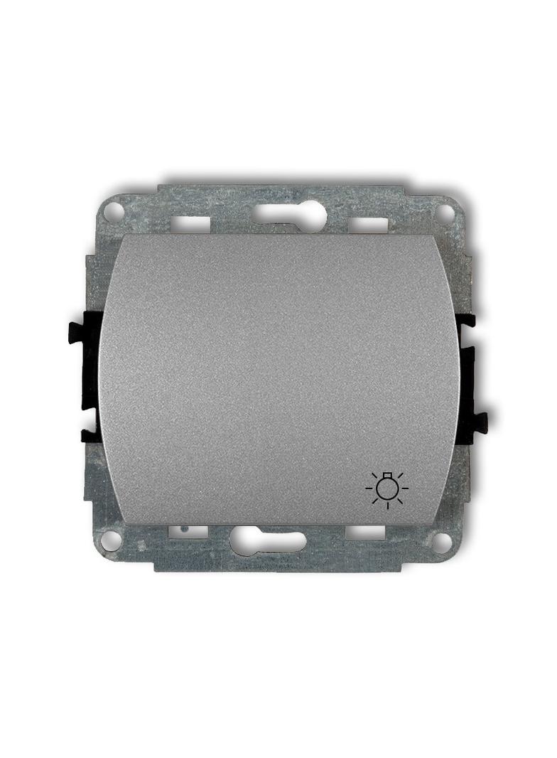 TREND Mechanizm łącznika zwierny światło podświetlanego srebrny metalik