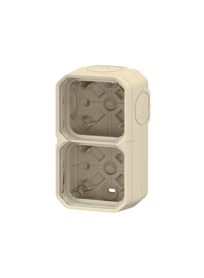 NOWE PLEXO - PUSZKA NATYNKOWA PODWÓJNA Z PRZEPUSTEM MEMBRANOWYM PIASKOWA