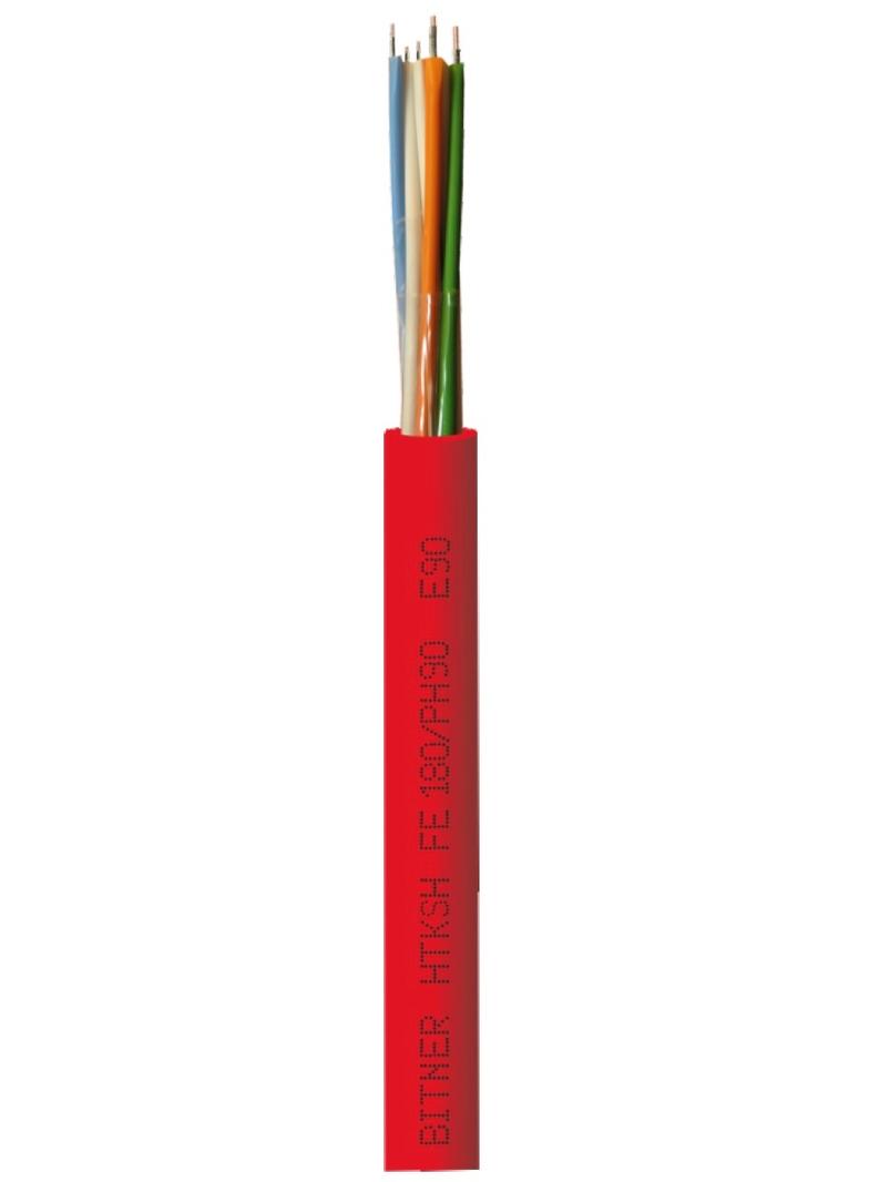 HTKSH FE180/PH90/E90 3x2x0,8 Ognioodporny, bezhalogenowy kabel telekomunikacyjny