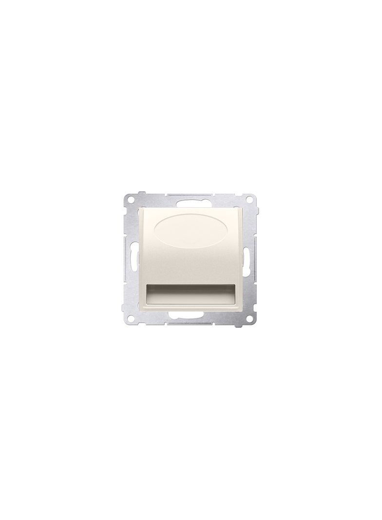 Simon 54 Oprawa oświetleniowa LED 230 V AC 1.1 W białe zimne 5900 K kremowy DOSA.01/41 KONTAKT