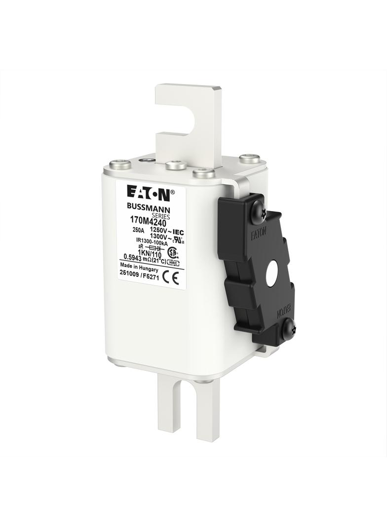 FUSE 250A 1250V 1KN/110 AR CU Wkładka szybka 250A AC 1250V rozmiar 1 53x69x138 mm aR DIN I 170M4240