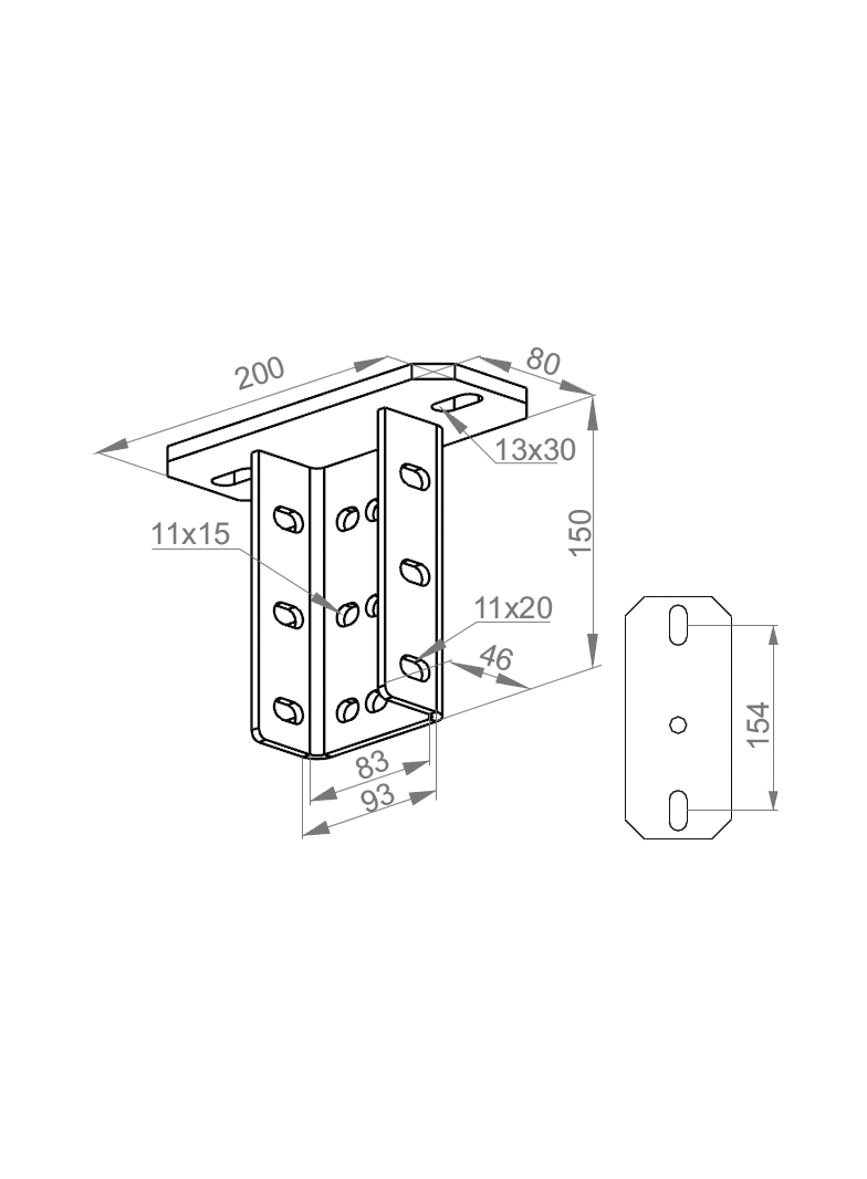 PSM Podstawa sufitowa