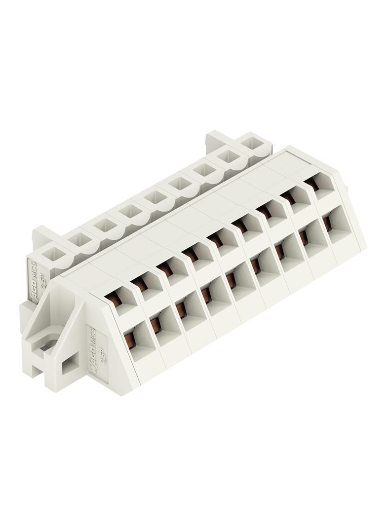 Gniazdo MCS‑MIDI Classic kątowe 9‑biegunowe jasnoszare raster 5mm 721‑309/031‑000 /25szt./ WAGO