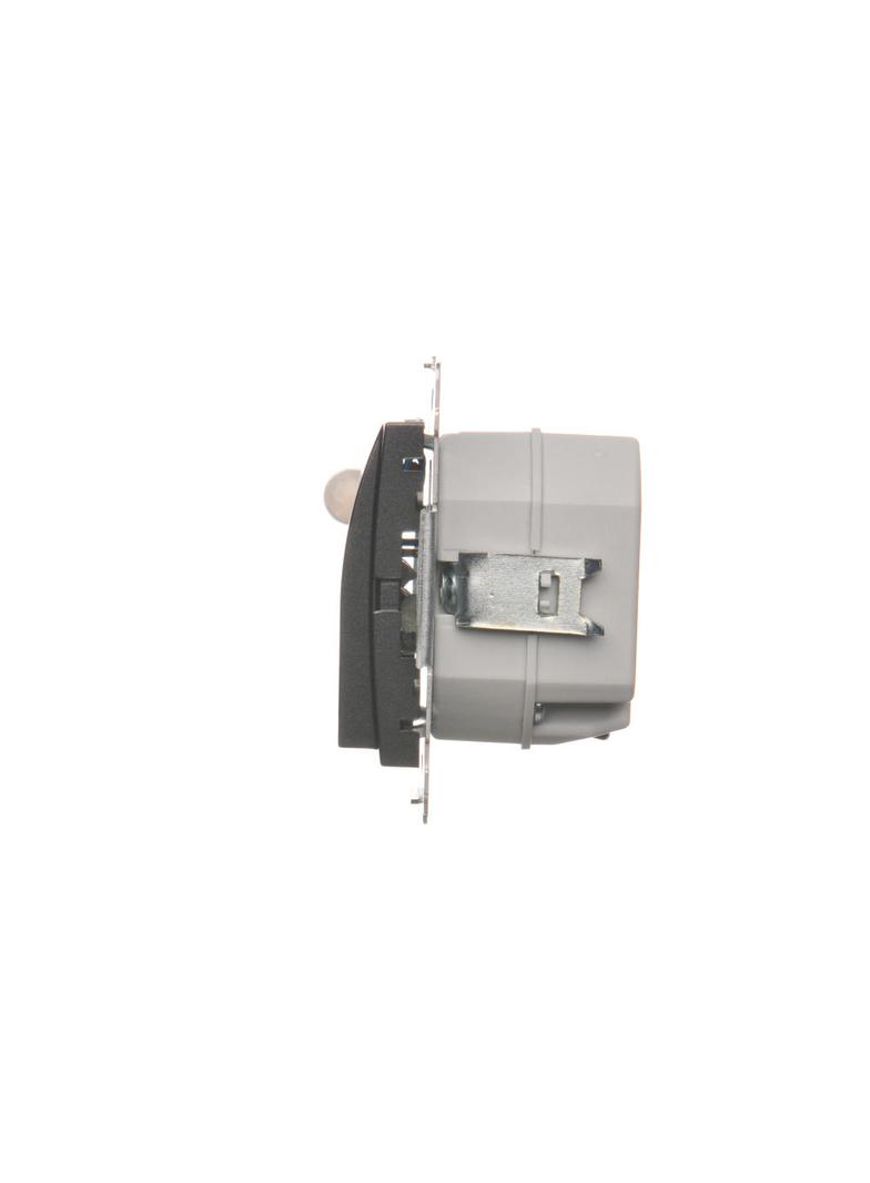 Simon 54 Oprawa oświetleniowa LED z czujnikiem ruchu 230 V AC 1.4 W białe ciepłe 3100 K antracyt DOSC.01/48 KONTAKT