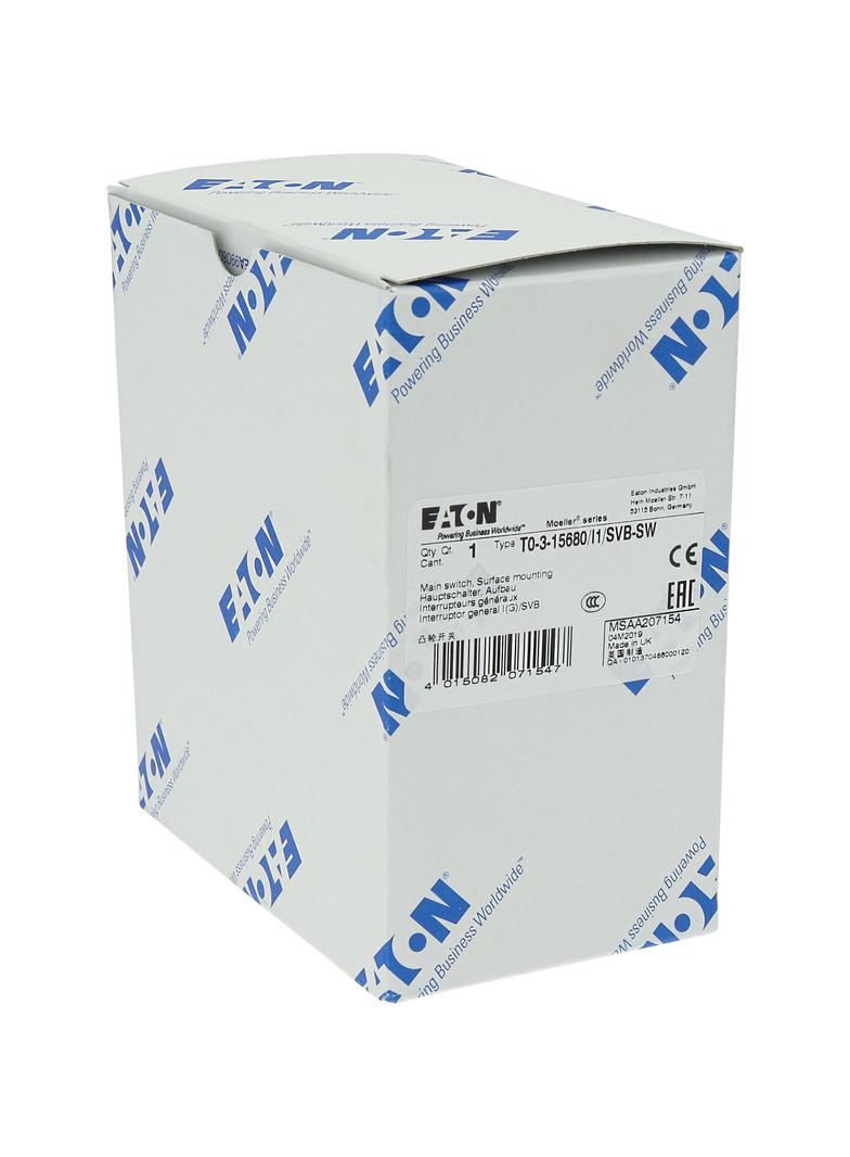 T0-3-15680/I1/SVB-SW Łącznik krzywkowy 20A 6.5kW 207154 EATON