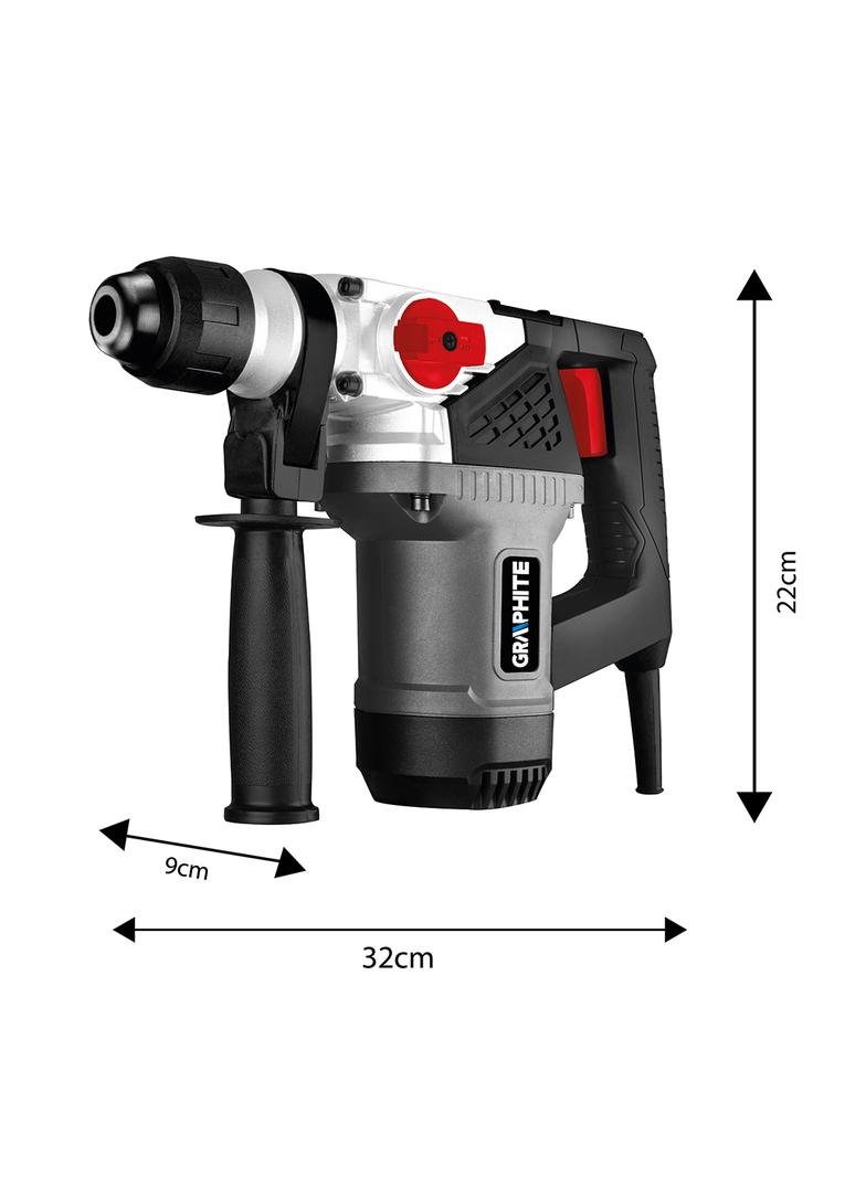 Młot udarowy SDS+ 900W, walizka
