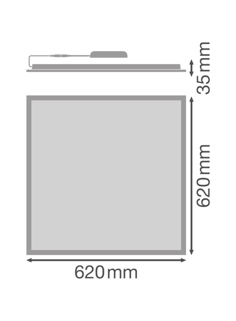 Oprawa PANEL COMPACT 625 V 33W 840