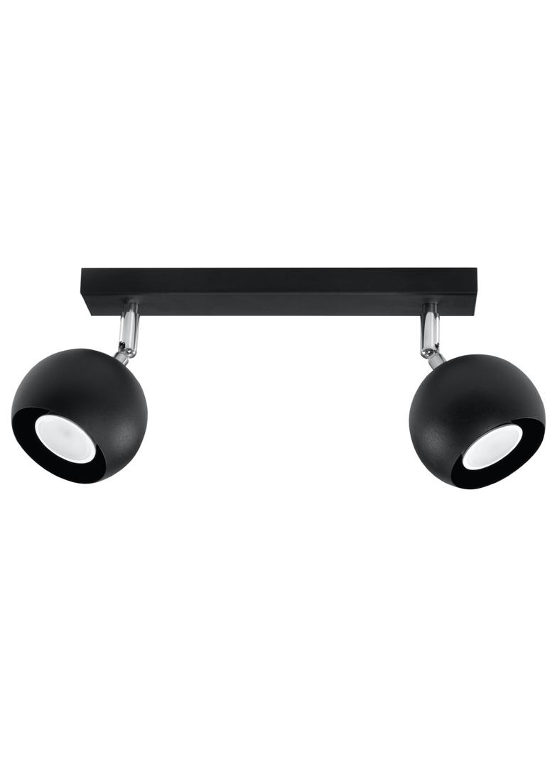 Sollux Plafon OCULARE 2 czarny SL.0444