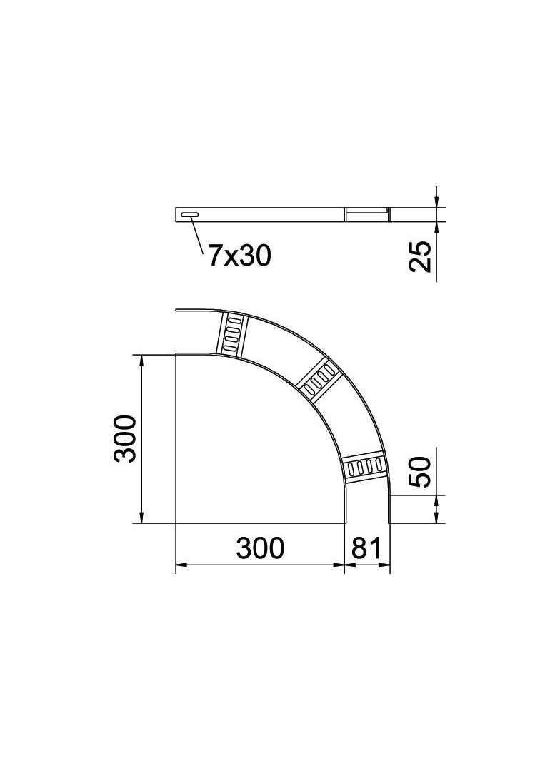 SLB 90 42 075 FT Łuk 90°