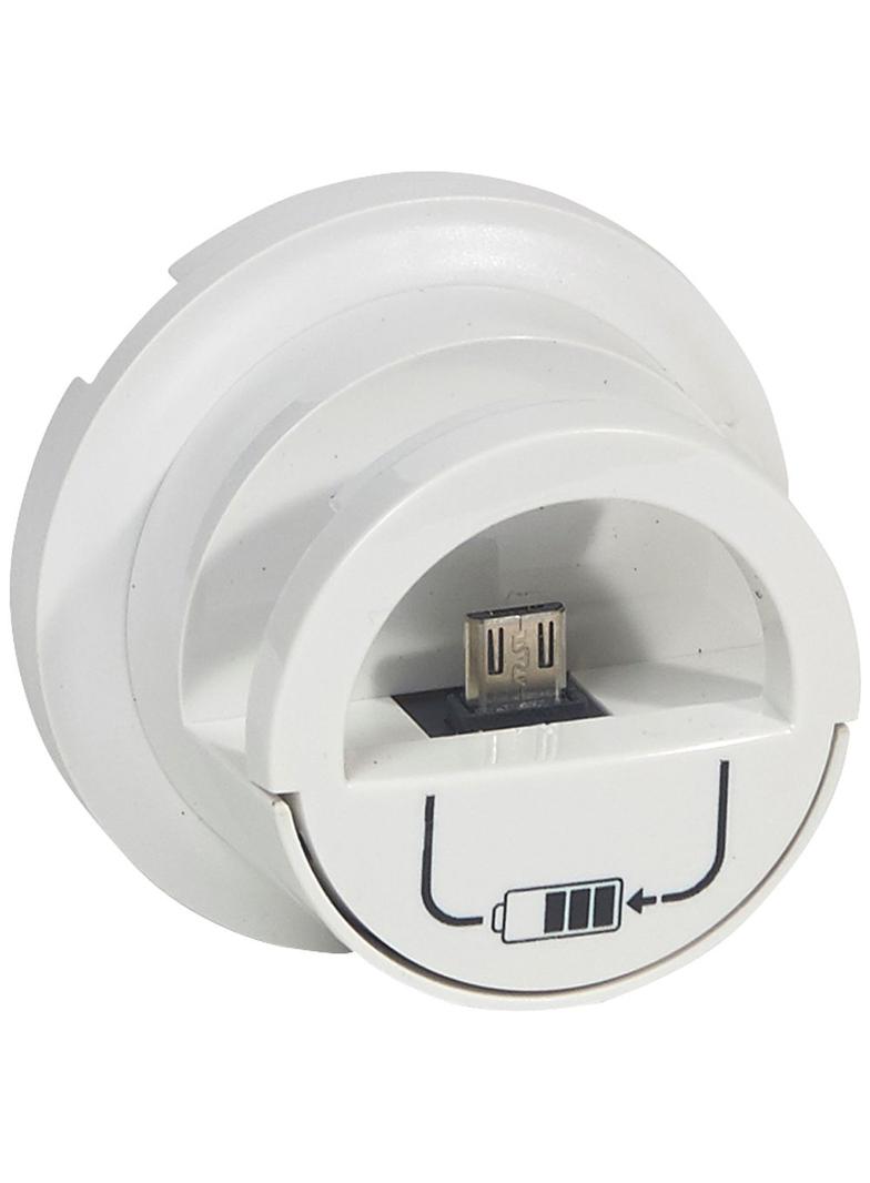 CELIANE - Plakietka do gniazda dokującego USB kolor biały, Legrand