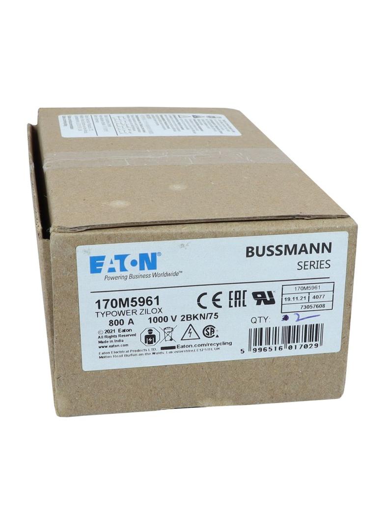 FUSE 800A 1000V 2BKN/75 AR UR Wkładka szybka 800A AC 1000V rozmiar 2 59x77x75 mm aR IEC UL 170M5961