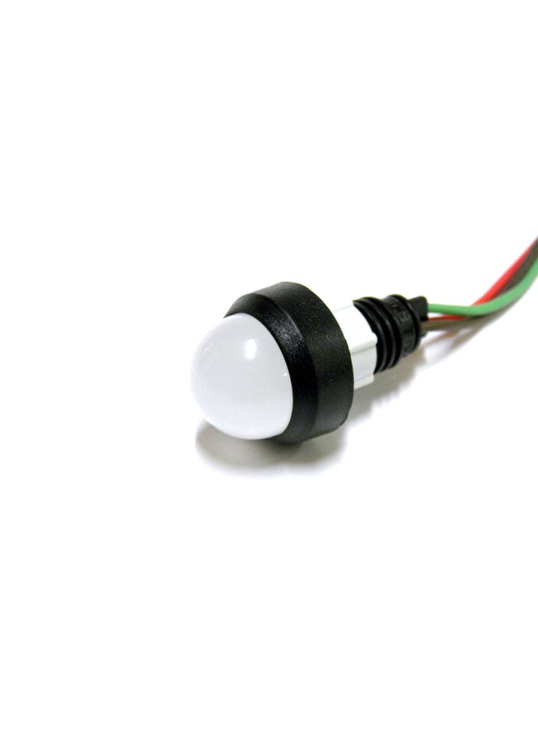 Klp20GR/24V ,  Kontrolka diodowa, klosz 20 mm, 24V, czerwono-zielony