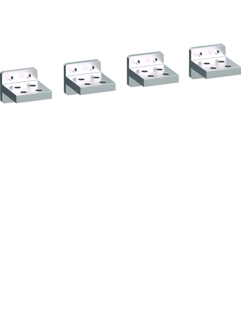 ACB HW2/4 Przyłącza tylne (RC) - góra/dół wyłącznik 4P 66/100kA