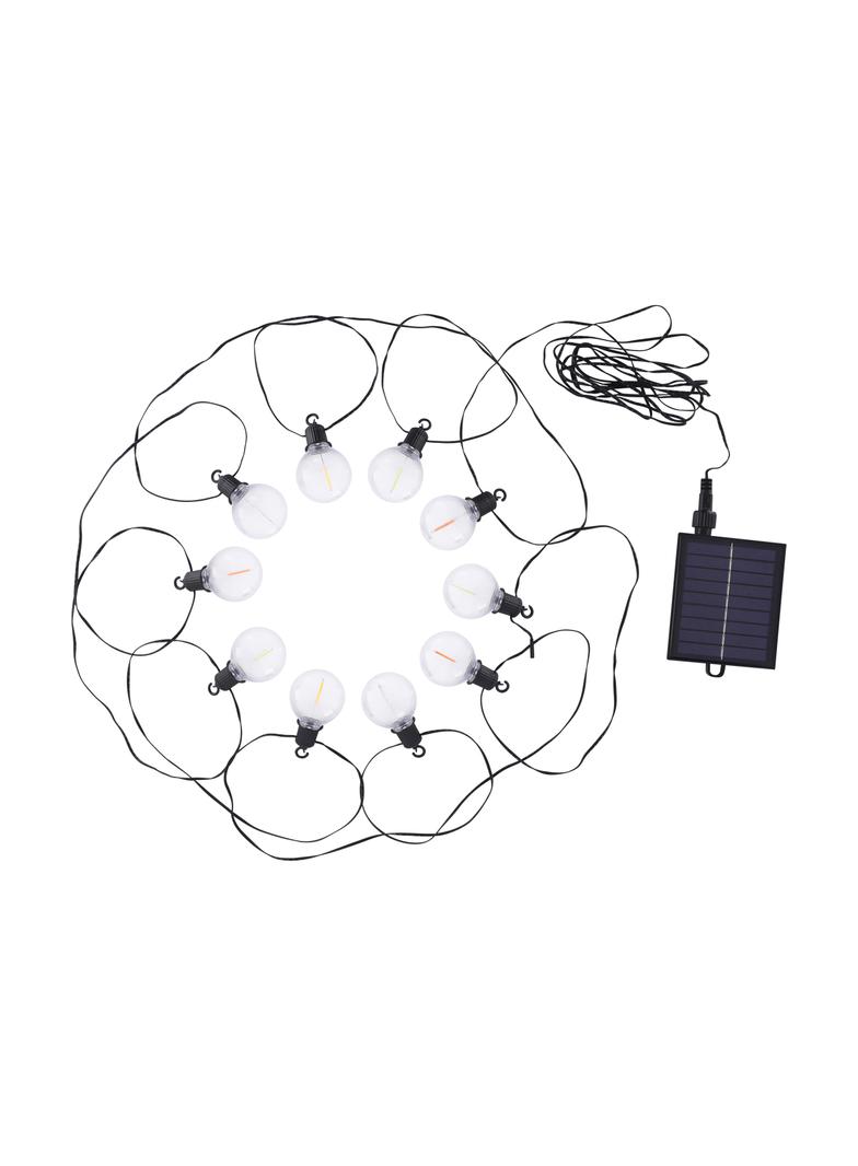Lampa solarna LED GLASI LED 3W BLACK RGBY